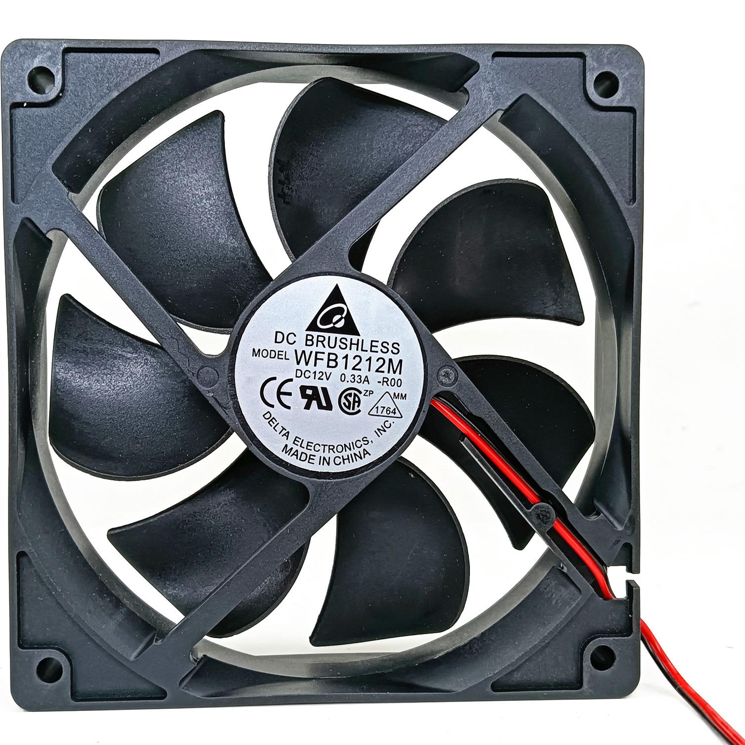 全新 WFB1212M 12025 12V 0.33A 12cm厘米 滚珠轴承 机箱电源风扇