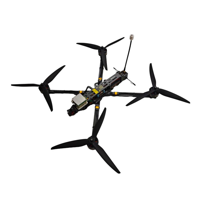 AI制导穿越机 FPV人工智能模块无人机AI自动模式飞行器 7寸/10寸