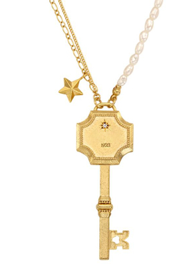 ITONOHANA幸运钥匙项链小众设计