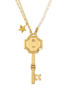 ITONOHANA幸运钥匙项链小众设计