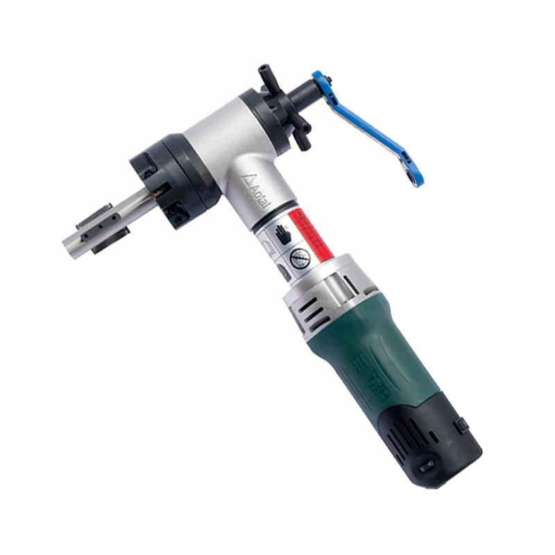 澳太内涨式管道坡口机电动手持式不锈钢管子钢板圆管外卡式平口机