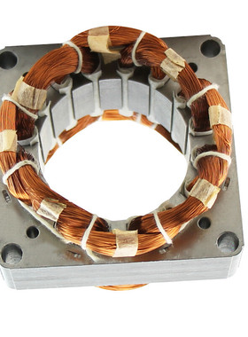 新品适用FS45遥控型壁扇风扇电机机头/落地扇马达18寸450MM长轴22