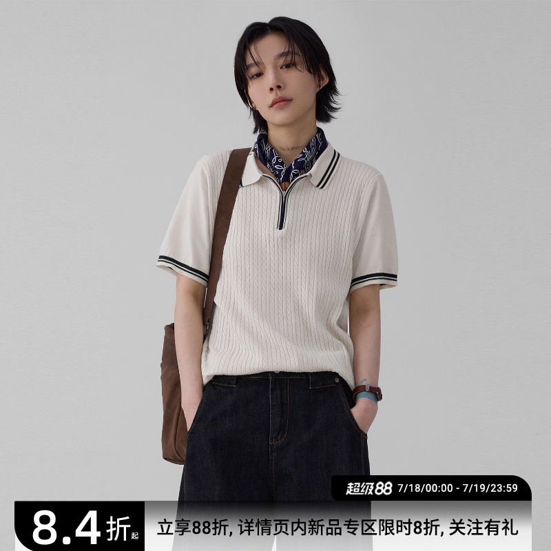 散养文化「泡菜小姐」短袖Polo衫