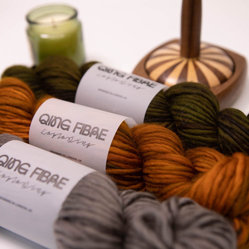 QINGFIBRE,MerinoChunky手染