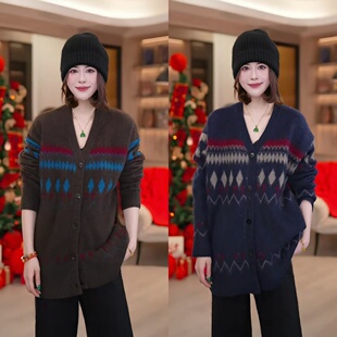 【艾薇严选】6867 100牦牛绒拉绒双面穿外套