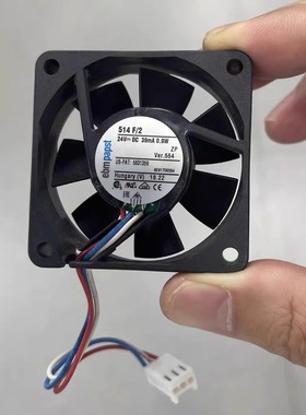 514F/2 安捷伦5067-5911液相进样器风扇 24V 0.9W德国EBM散热风扇