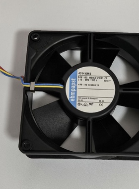 安捷伦液相进样器风扇4314GMS 24V 2.6W 检测器四元泵ebm散热风扇