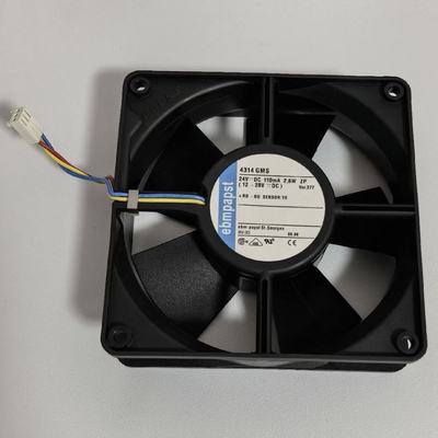 安捷伦液相进样器风扇4314GMS 24V 2.6W 检测器四元泵ebm散热风扇