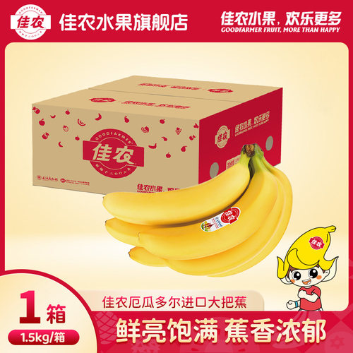 佳农厄瓜多尔进口香蕉顺丰发货