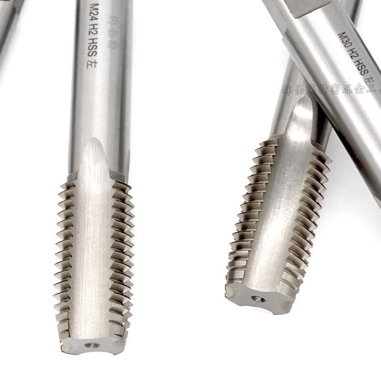 反牙丝锥左旋M25m26m27m28m29m30m32m33*3.5*3*2.5*2*1.75-0.5左