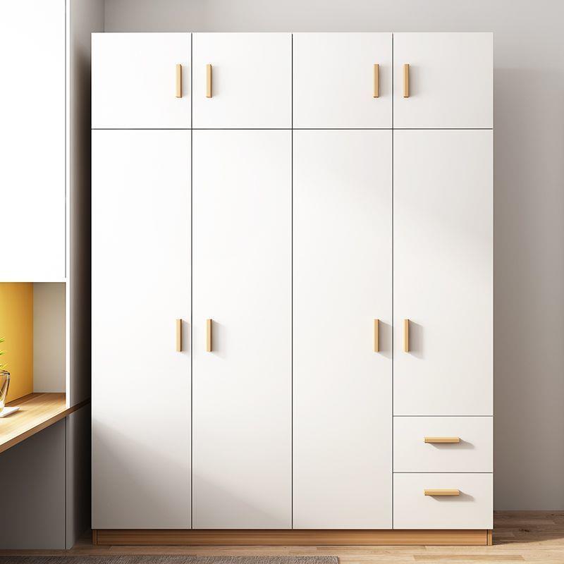 衣柜家用卧室简易组装衣柜简约现代小户型双开门经济型收纳储物柜