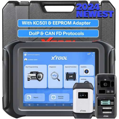 朗仁XTOOL X100 MAX IMMO&Key Programmer Tools with kc501