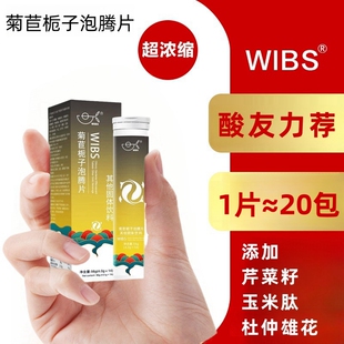 菊苣栀子茶泡腾片官方旗舰店高风专用芹菜籽 痛 降酸茶浓缩甜正品