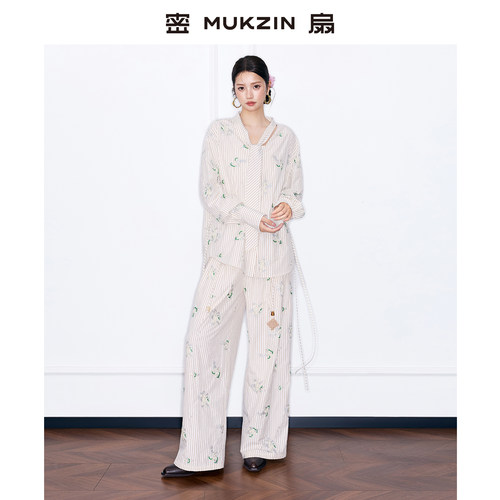 国风新中式休闲衬衫套装