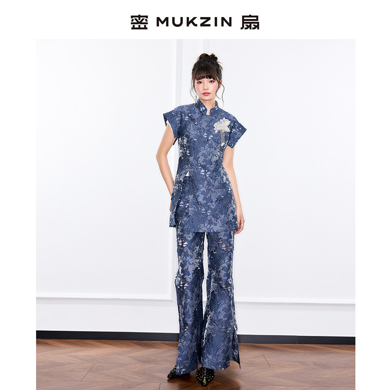 密扇2025夏季新款女胶囊系列裤子