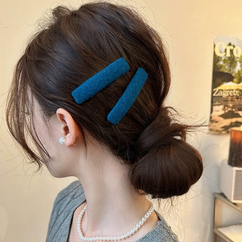 秋冬复古碎发夹边夹侧边刘海夹头饰2025新款韩系简约毛呢前额bb夹,饰品/流行首饰/时尚饰品新,民族风发饰,淘宝优惠券,粉丝福利购,淘宝优惠卷