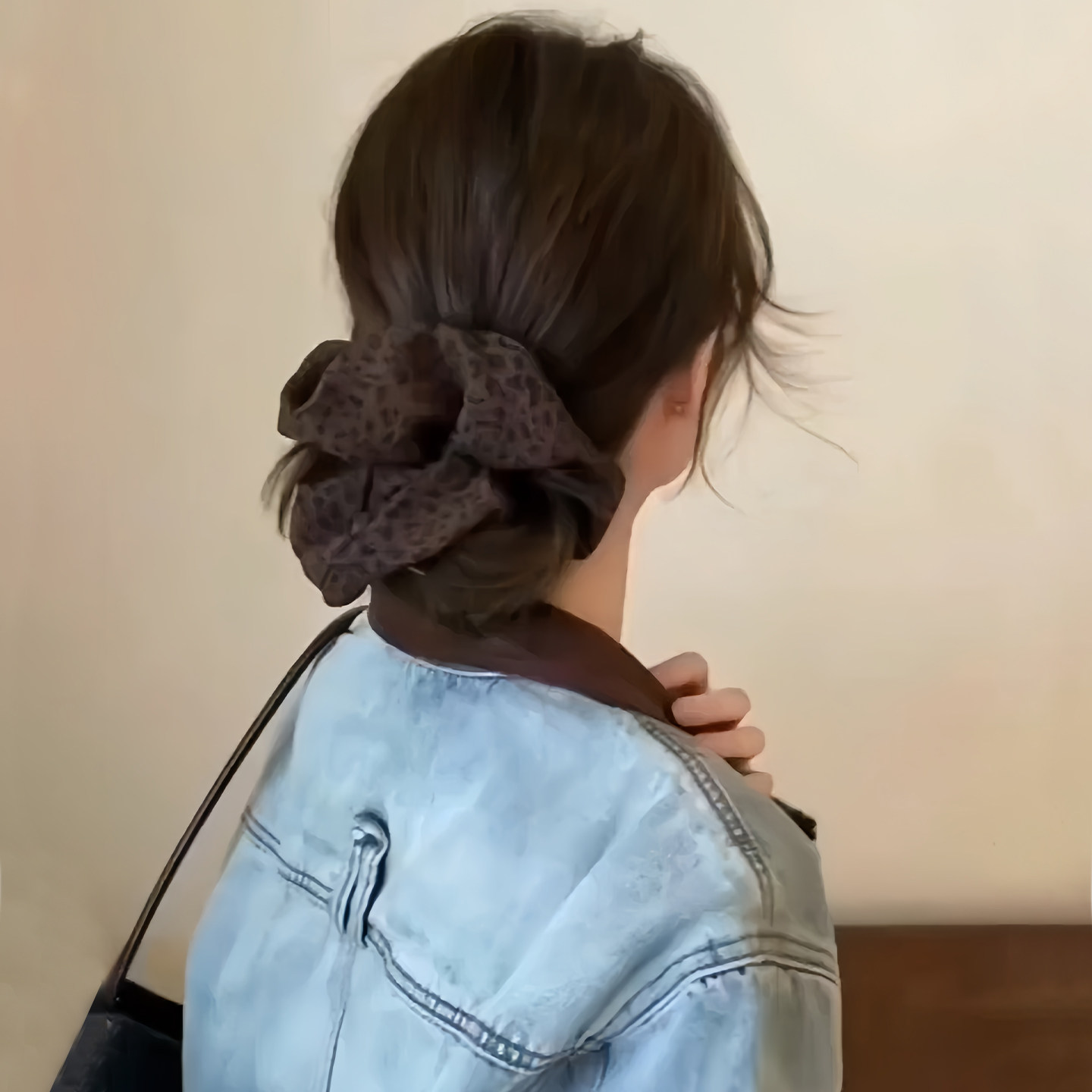 秋冬扎低丸子头豹纹大肠发圈女高级感洋气时尚2025新款头绳发饰,饰品/流行首饰/时尚饰品新,发饰,淘宝优惠券,粉丝福利购,淘宝优惠卷