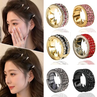 超好看的甜妹侧边头发小夹子发扣2026新款前额刘海发夹头饰发卡