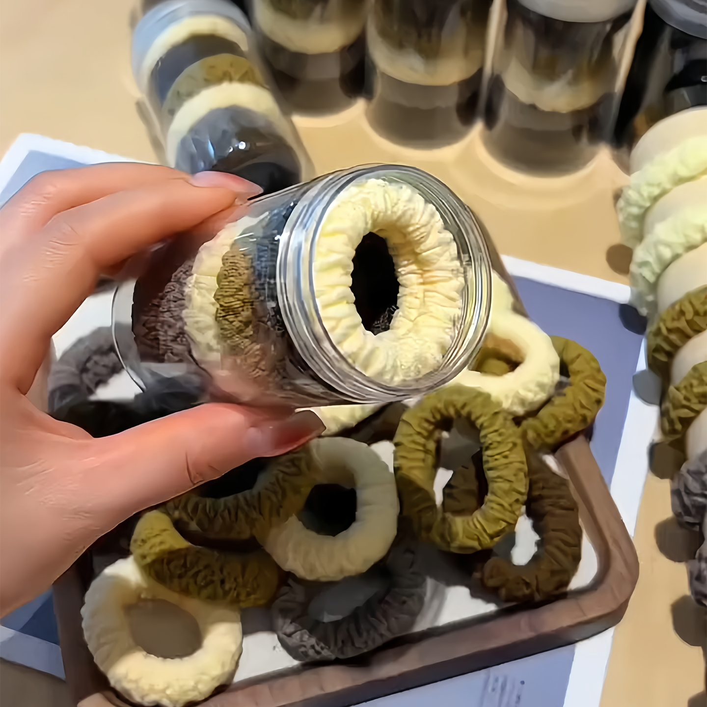 升级加粗加厚高弹力发圈头饰