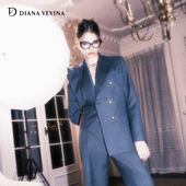 套装 DIANA 羊毛复古条纹西装 外套马甲直筒裤 VEVINA秋季 新款