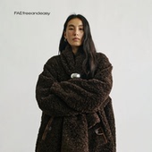 休闲加厚毛绒绒大衣 无领羊羔毛宽松外套冬季 FAE 氲塑无阈