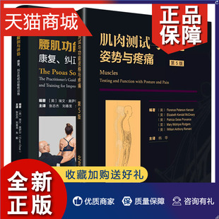 全2册 正版 主译韩甲 姿势与疼痛 第五5版 康复纠正能性训练 肌肉测能 能解剖与评估 学物理健身书籍