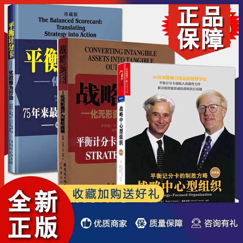 战略管理 平衡计分卡与绩效管理 战略实践战略思维书籍