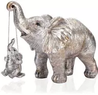 Серебряный слон Cradle большой размер 25*11,5*