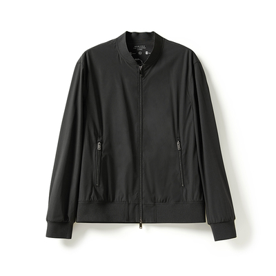 防水料保暖四面弹里飞行员外套男