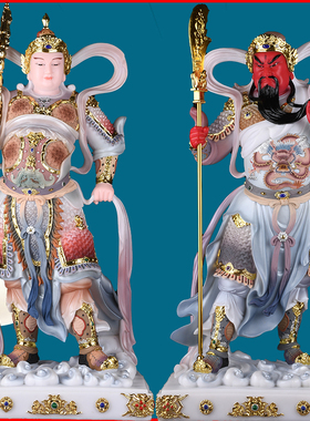 伽蓝韦陀珈蓝菩萨尊者像装饰摆件