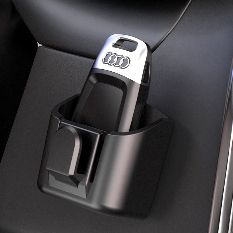 汽车钥匙收纳盒车内用品钥匙套储物盒仪表中控台遥控器卡片收纳盒