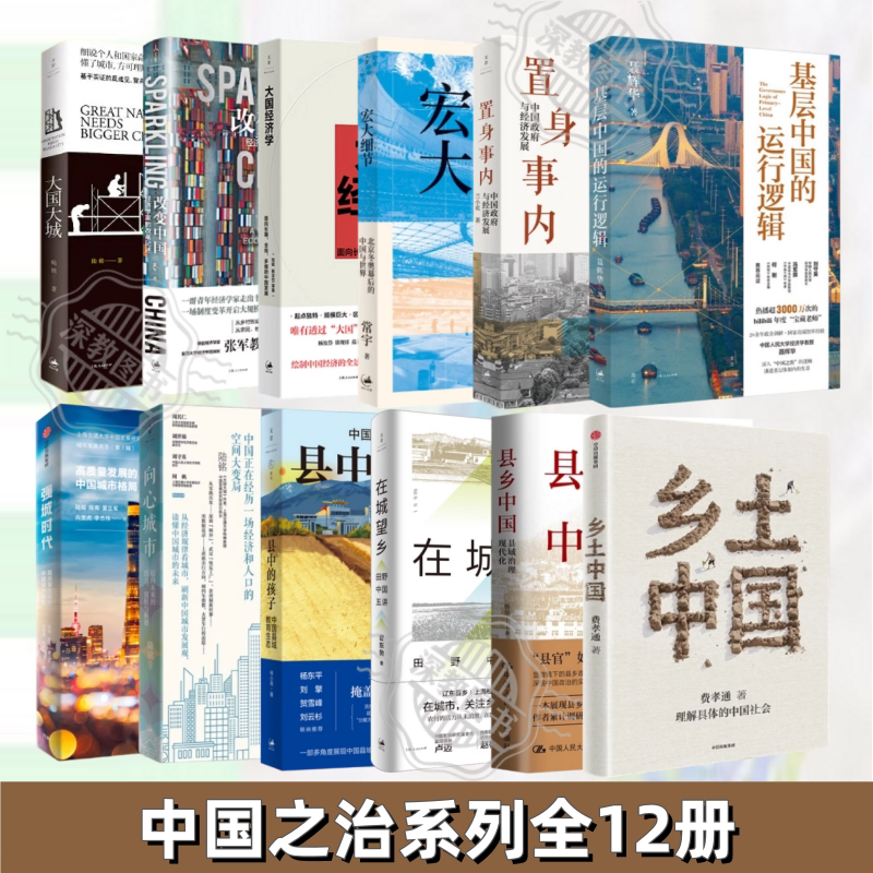 【中国之治系列全12册】正版