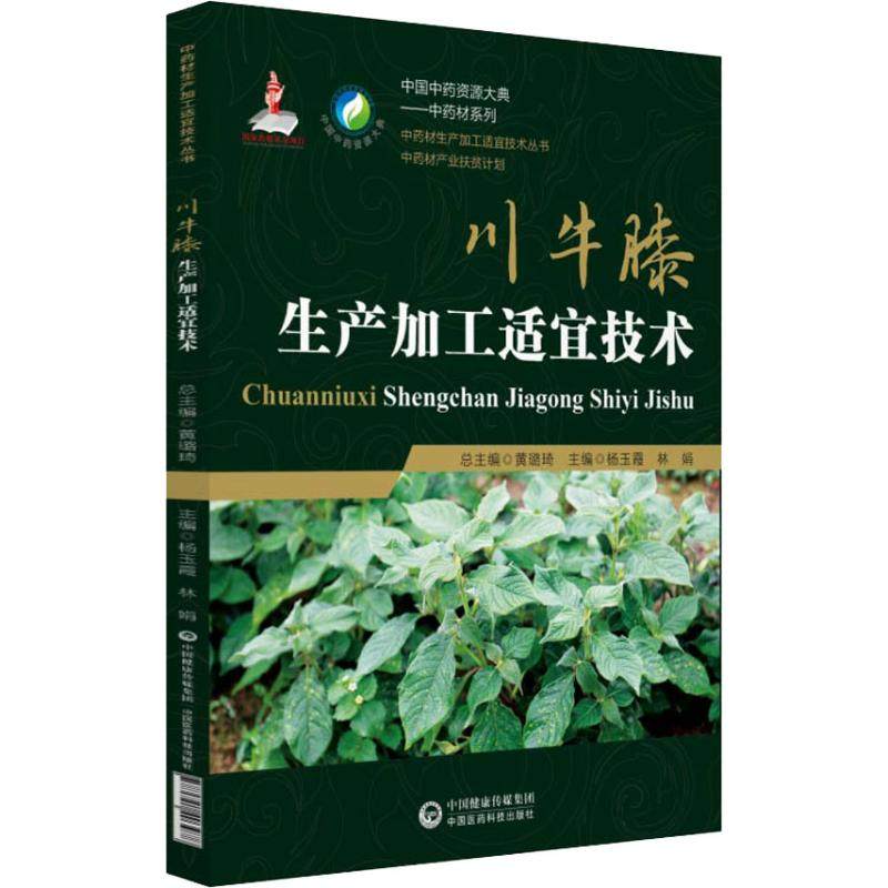 【正版书包邮】川牛膝生产加工适宜技术杨玉霞中国医药科技出版社,书籍/杂志/报纸,中医,淘宝优惠券,粉丝福利购,淘宝优惠卷