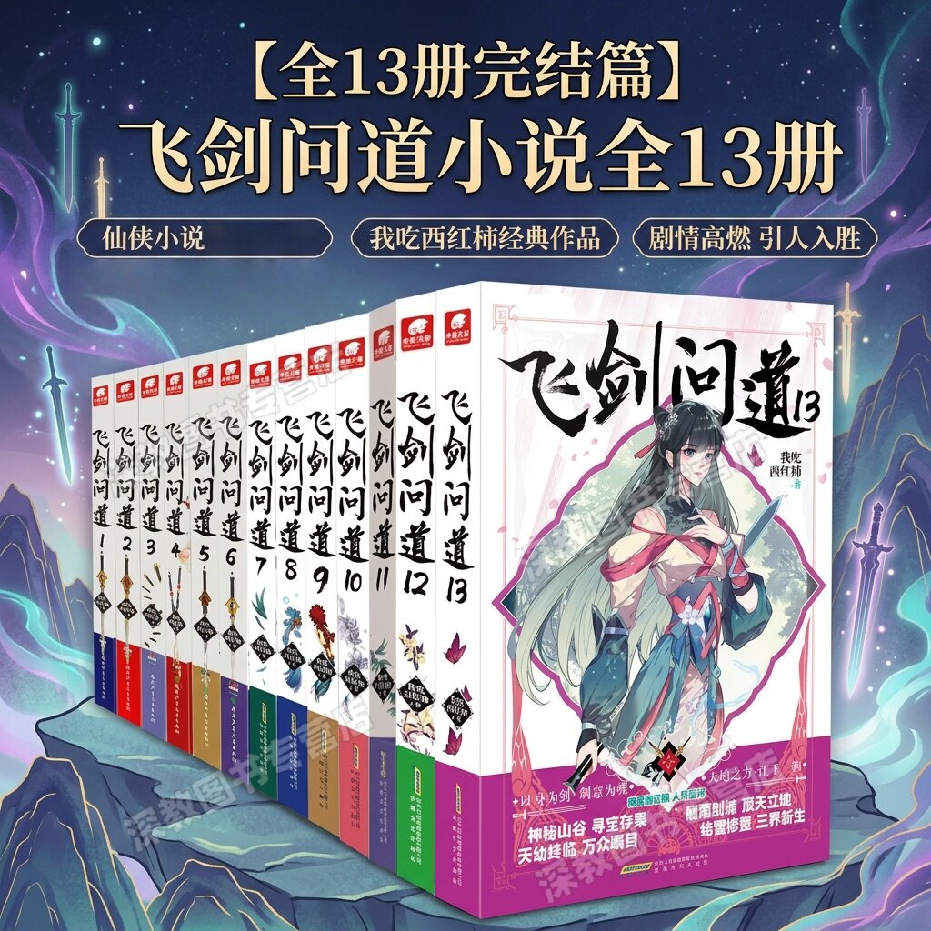 飞剑问道小说全套13册】正版全集图片
