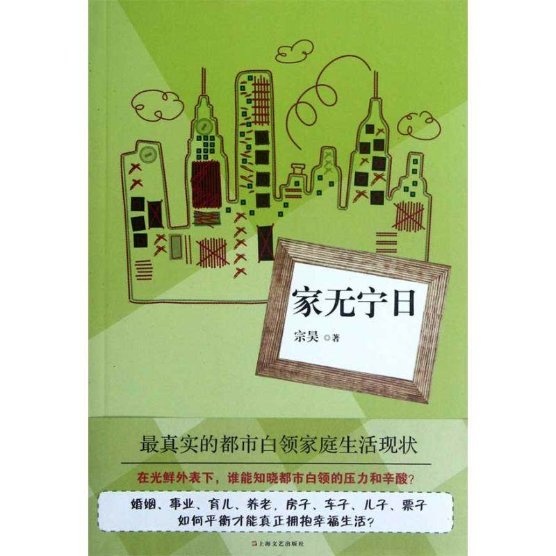 【正版书包邮】家无宁日宗昊上海文艺出版社