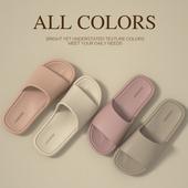 高级感室内家居洗澡防滑简约不臭脚软底情侣凉拖鞋 女士拖鞋 夏季 男