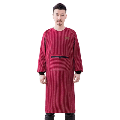 围裙家用厨房纯棉大码200斤加肥