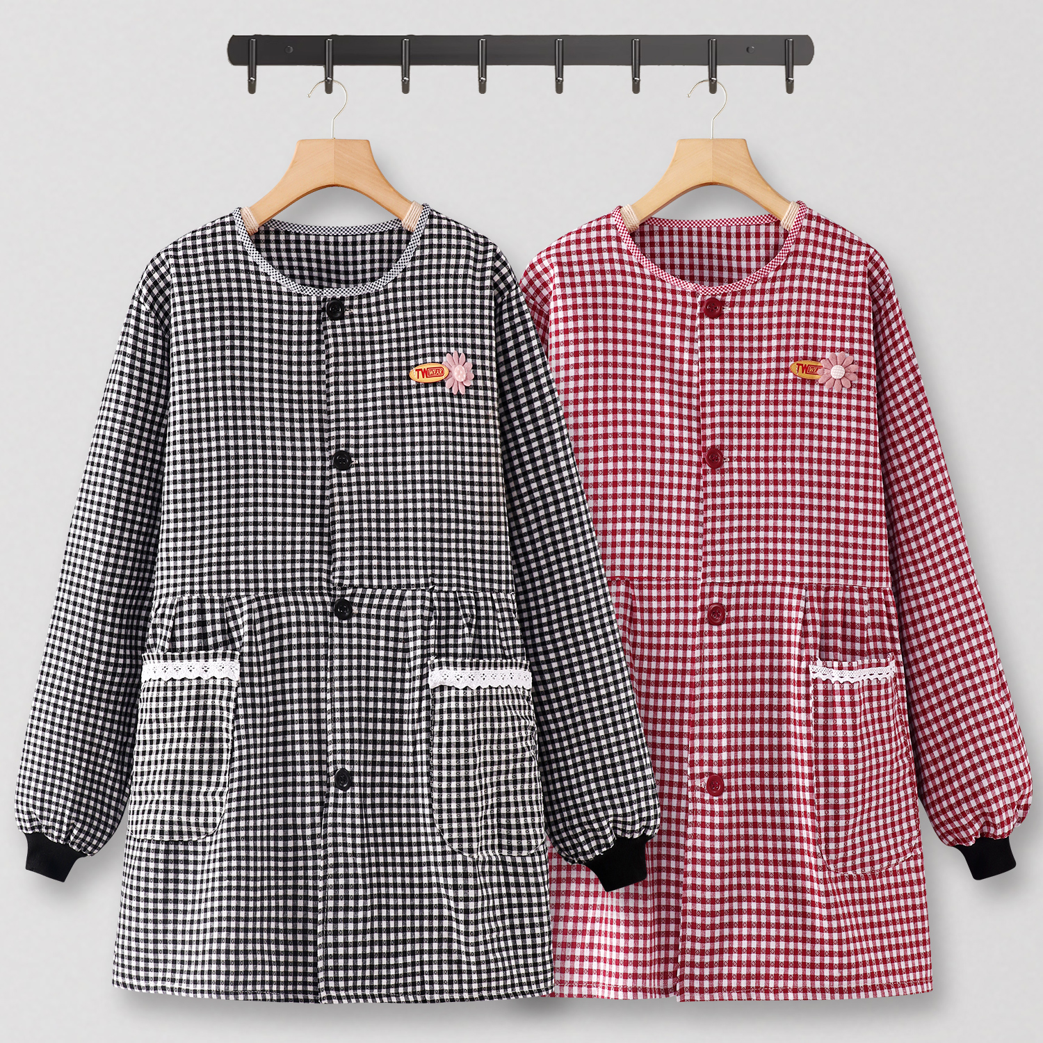 炒菜围裙厨房家用饭店工作服