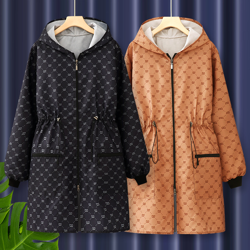 长袖防水防油罩衣围裙工作服女