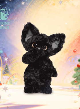 【新品】普莱美JMPRIME卡奇大偶幸运黑猫 毛绒玩偶礼物 标准/骨架