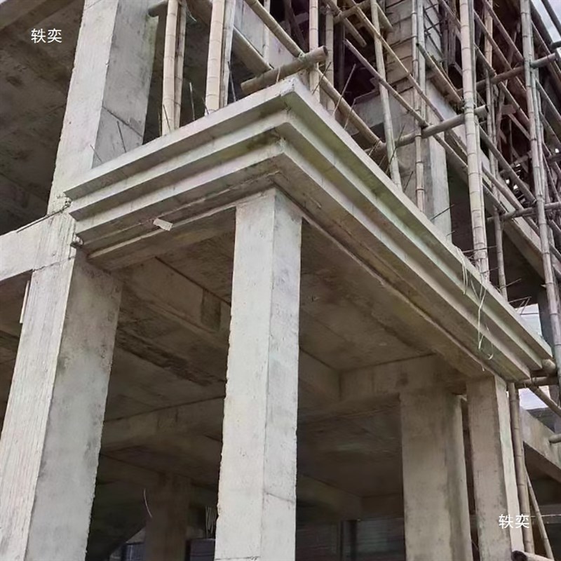 现货速发现浇屋檐线条模具房檐线塑料建筑模板别墅外墙装饰造型梯