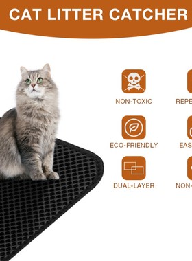 现货速发 Litter Mat  Double-Ler  mat Litter Trer Mats
