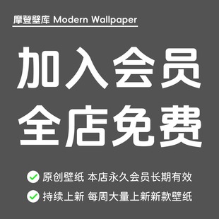 全店壁纸会员iphone苹果安卓手机折叠屏ipad平板电脑4K高清壁纸图