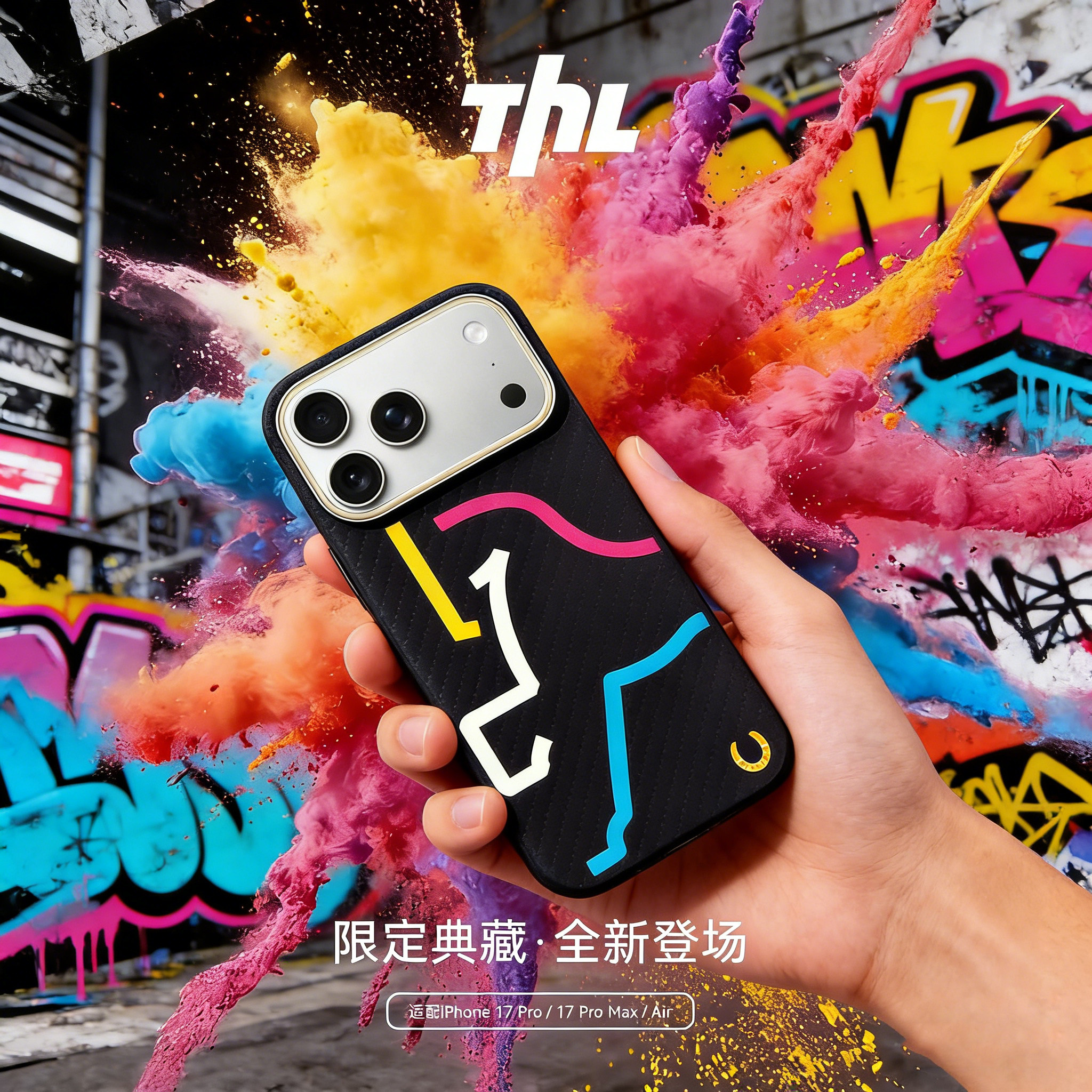 【马年限定AIRITY】特好拉适用苹果17promax手机壳新款iphone17pro凯夫拉磁吸相机按键碳纤维防摔17air保护壳图片