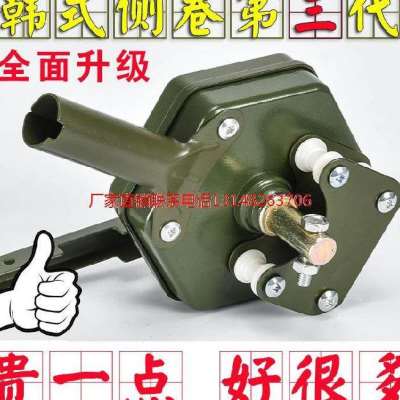 棚膜棉被风机帘鸭棚卷大手动大鹏园艺温室自动机卷.器塑料放猪.