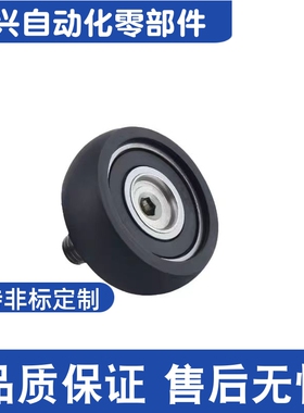 BAP04-A/B-d3/d4/d5/d6/d8/d10/d15/d20/d25包胶轴承 抗静电 灰色