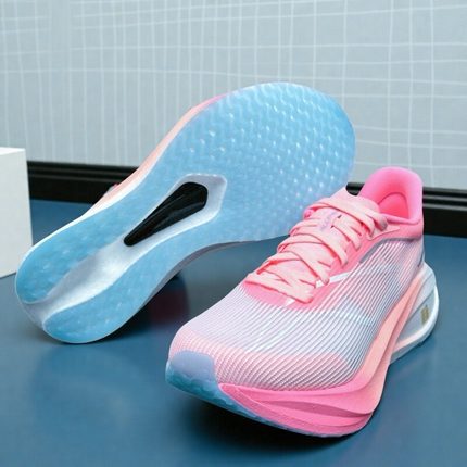 飞电5c减震体育中考比赛耐磨碳板竞速学生运动鞋透气超轻跑鞋