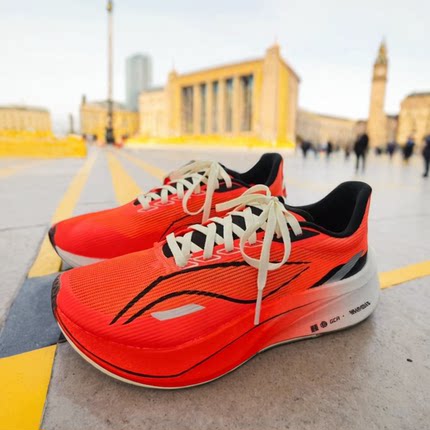 飞电4c新款碳板跑鞋减震专业跑步鞋飞电3c透气运动鞋竞速跑鞋