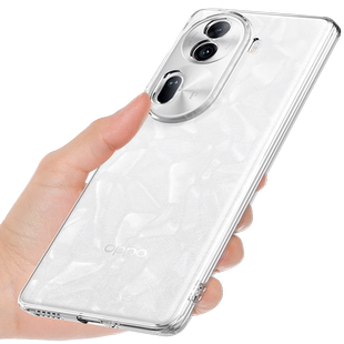 适用于opporeno11手机壳透明OPPO Reno11PRO手机套气囊防摔RENO11保护套新款硅胶软全包边男女个性创意潮简约