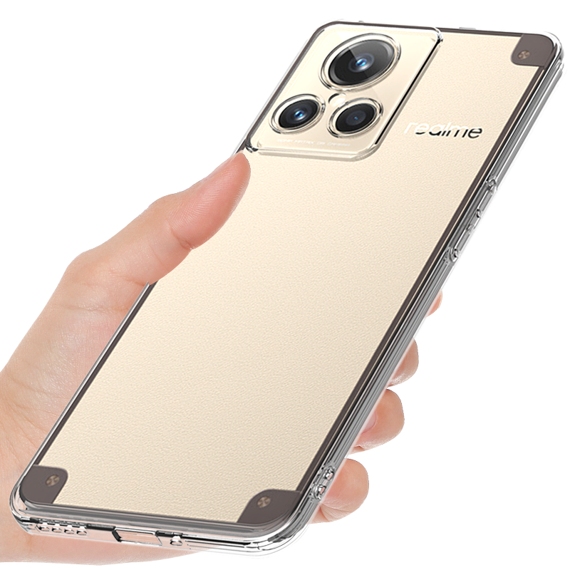 适用于realme真我GT2大师探索版手机壳gt2 gt2pro透明软壳GTNEO2保护套gtneo2t气囊防摔全包边硅胶外壳男女款